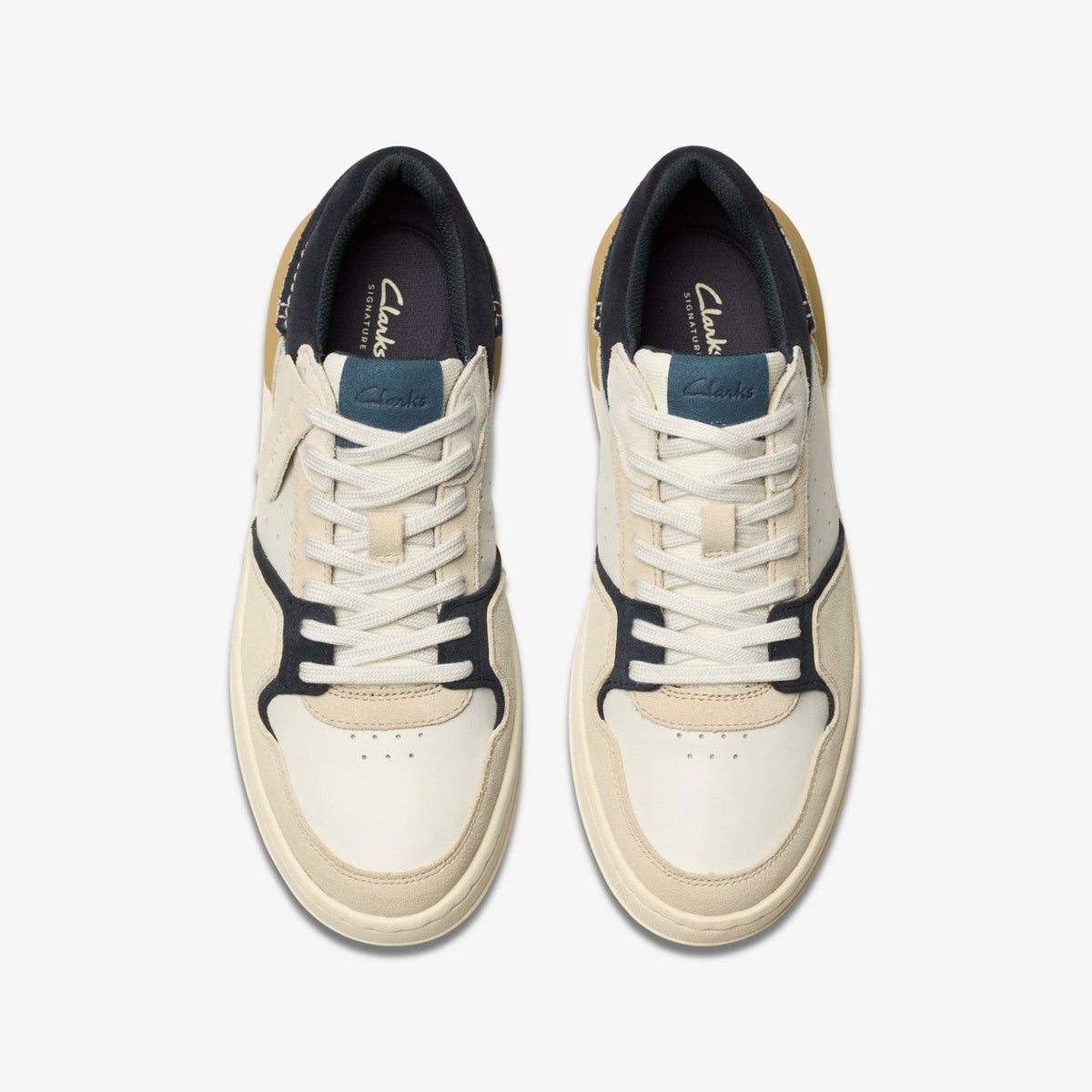 Courtlite 2 Lo Navy Combination - Clarks Men