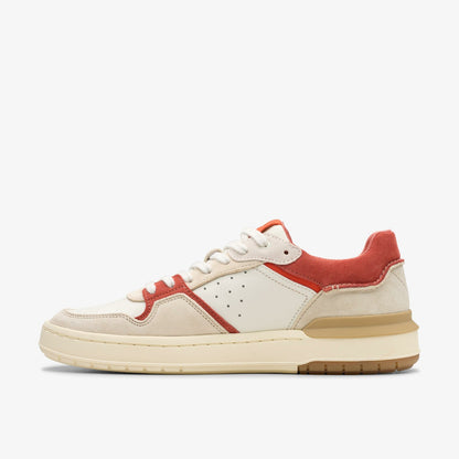 Courtlite 2 Lo Red Combination - Clarks Men