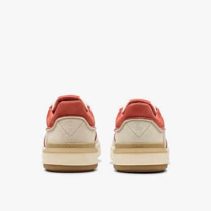 Courtlite 2 Lo Red Combination - Clarks Men