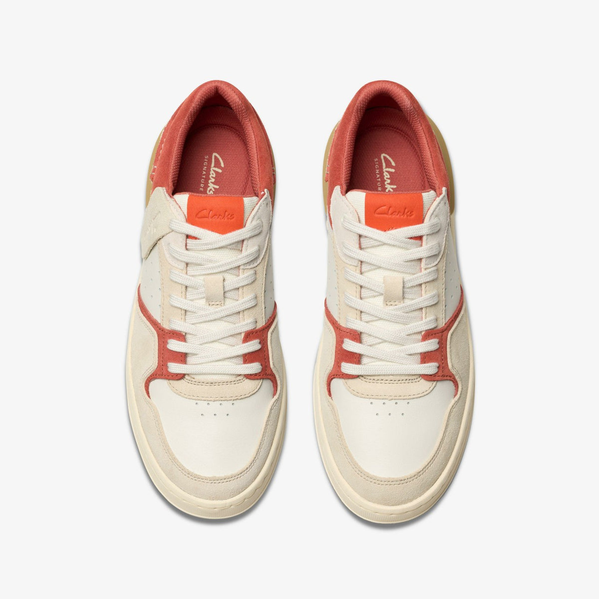 Courtlite 2 Lo Red Combination - Clarks Men