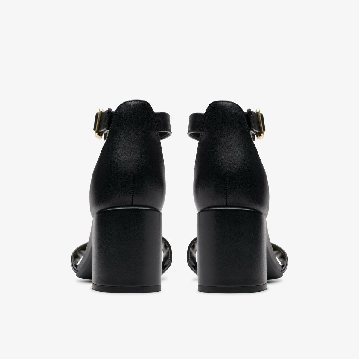 Ezoria Mae Black Leather - Clarks Women