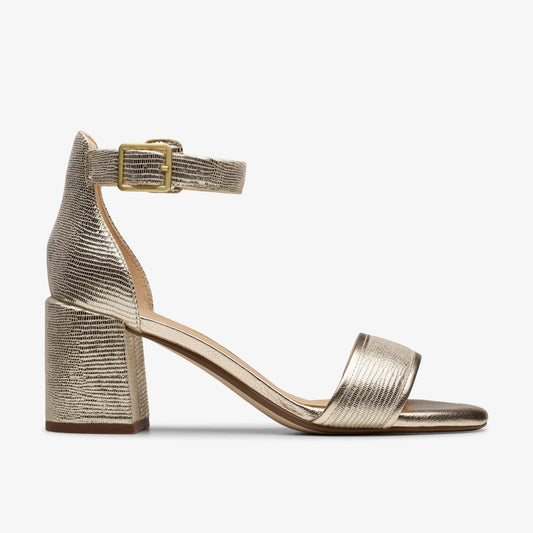 Ezoria Mae Champagne Interest - Clarks Women