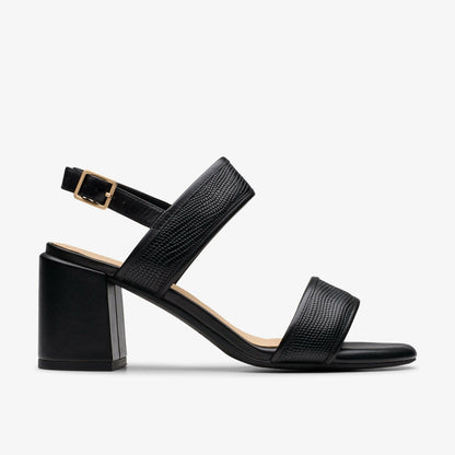 Ezoria Sling Black Interest - Clarks Women