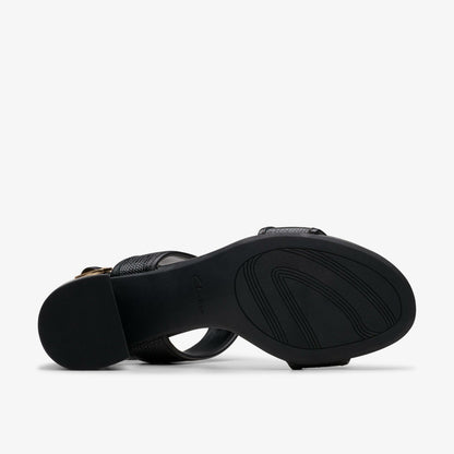 Ezoria Sling Black Interest - Clarks Women