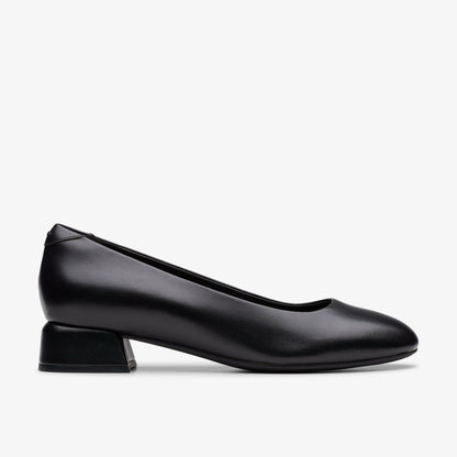 Daiss 30 Step Black Leather - Clarks Women