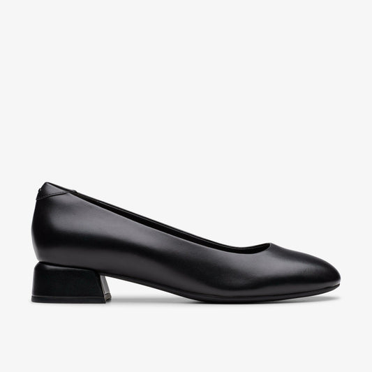 Daiss 30 Step Black Leather - Clarks Women