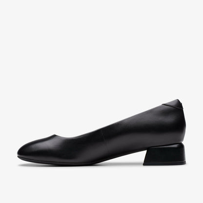 Daiss 30 Step Black Leather - Clarks Women