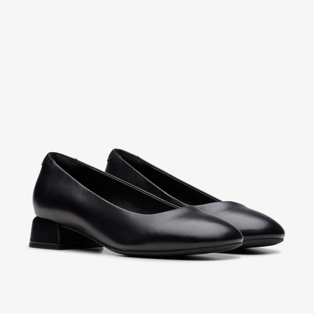 Daiss 30 Step Black Leather - Clarks Women