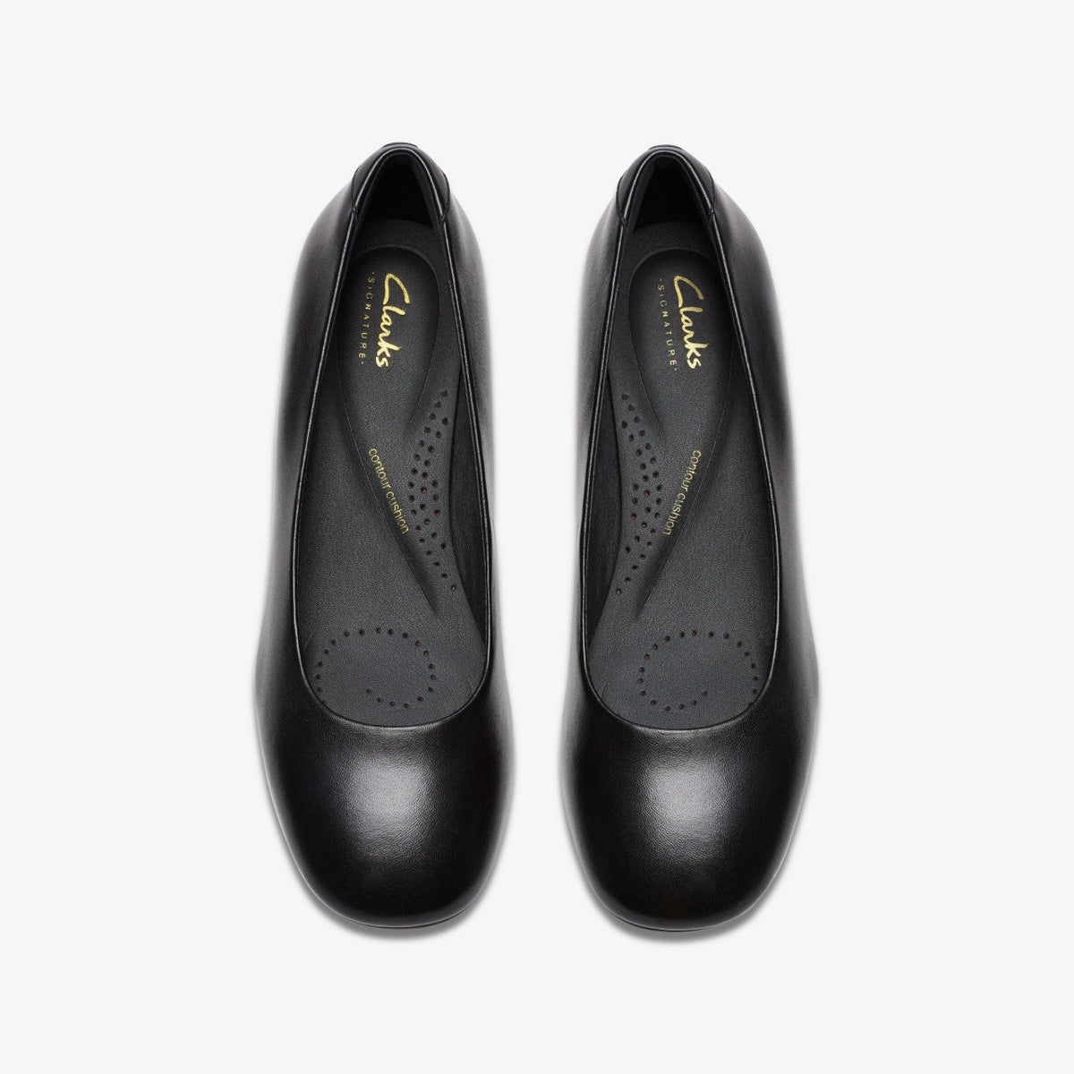 Daiss 30 Step Black Leather - Clarks Women