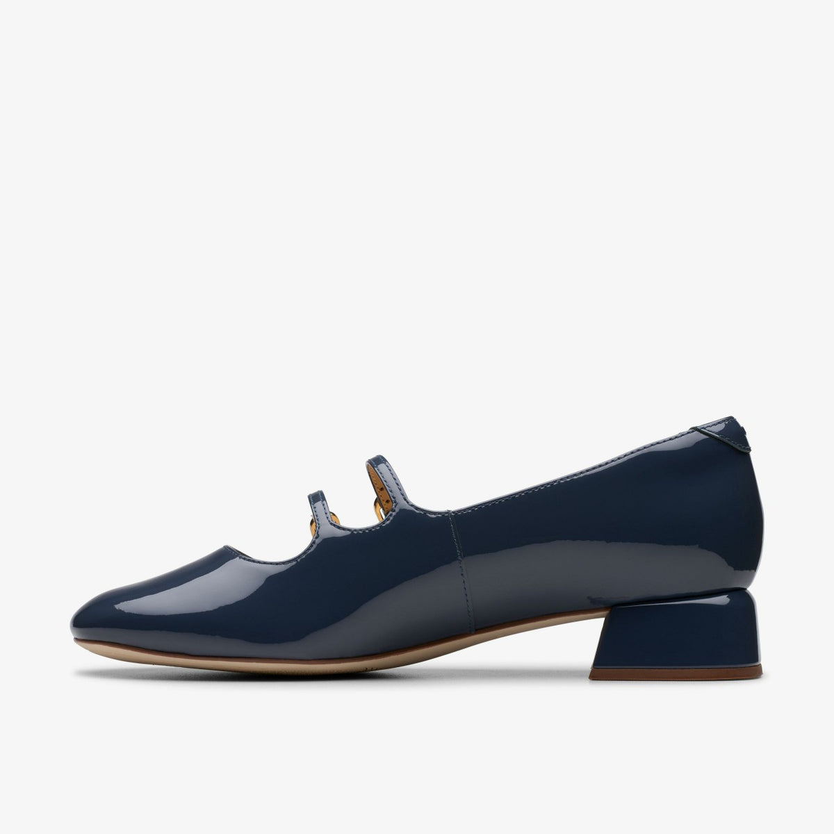 Daiss 30 Shine Navy Patent - Clarks Women