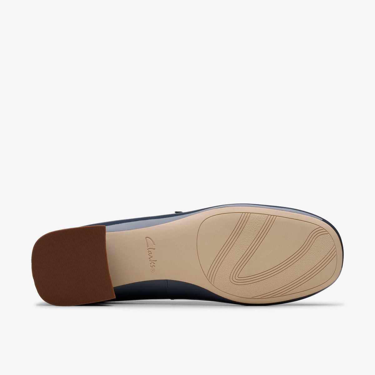 Daiss 30 Shine Navy Patent - Clarks Women