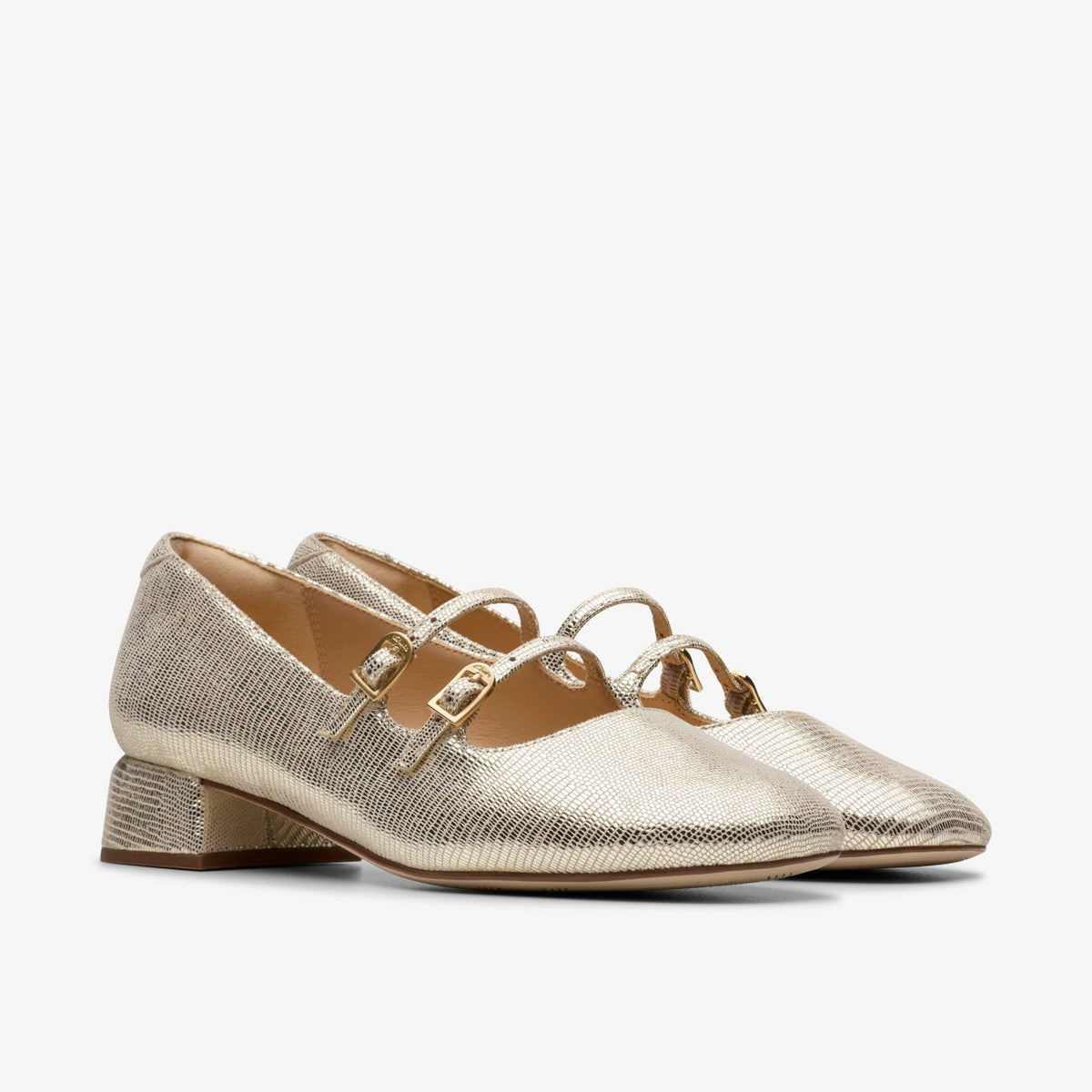 Daiss 30 Shine Champagne Interest - Clarks Women
