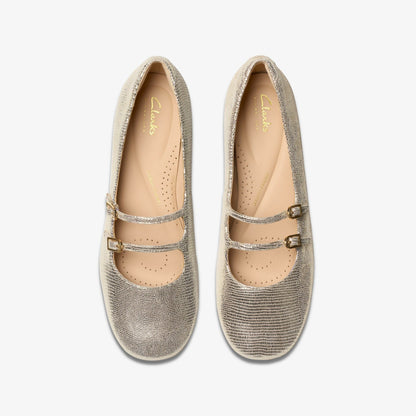 Daiss 30 Shine Champagne Interest - Clarks Women