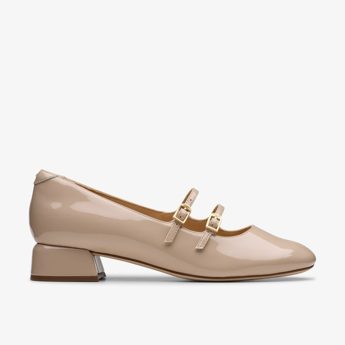 Daiss 30 Shine Sand Patent - Clarks Women