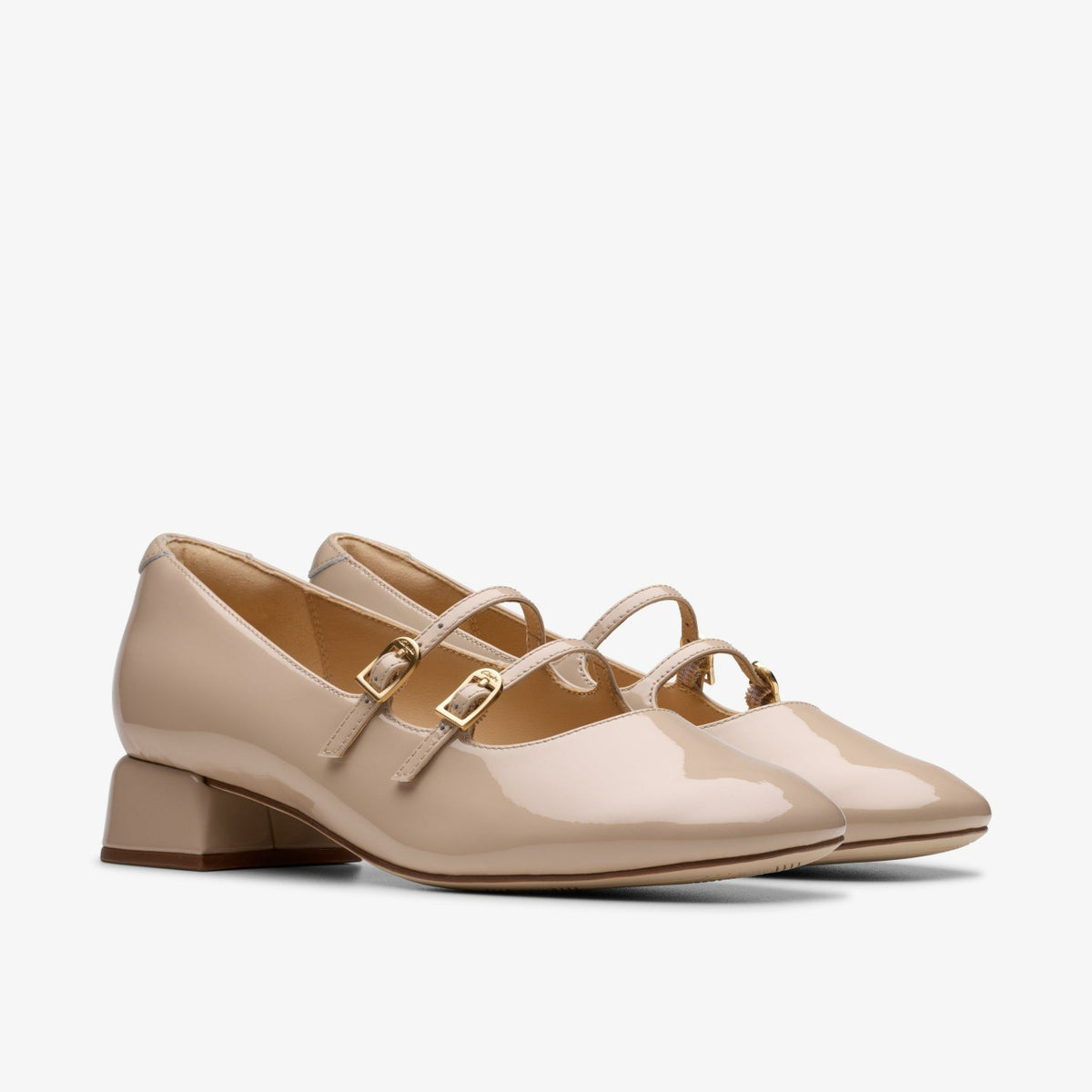 Daiss 30 Shine Sand Patent - Clarks Women