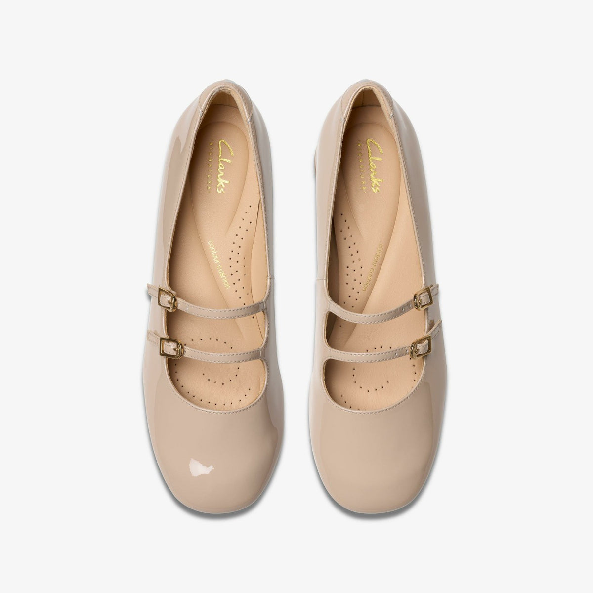 Daiss 30 Shine Sand Patent - Clarks Women