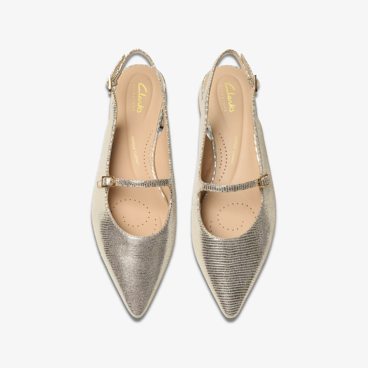 Sensa 15 Shine Champagne Interest - Clarks Women