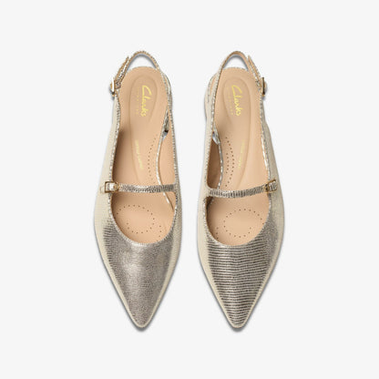 Sensa 15 Shine Champagne Interest - Clarks Women