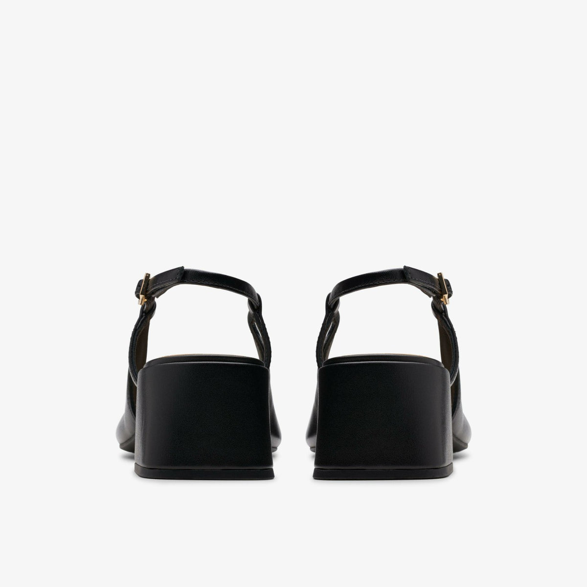 Nyta 45 Sling Black Combination Leather - Clarks Women