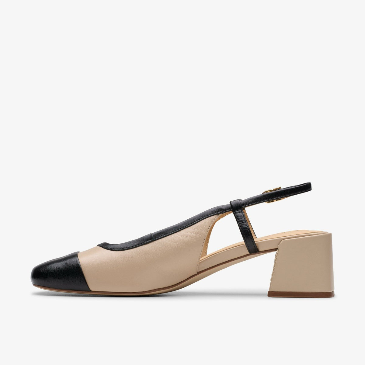 Nyta 45 Sling Sand Combination Leather - Clarks Women