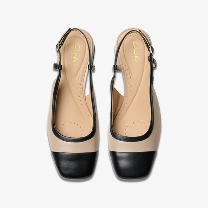 Nyta 45 Sling Sand Combination Leather - Clarks Women