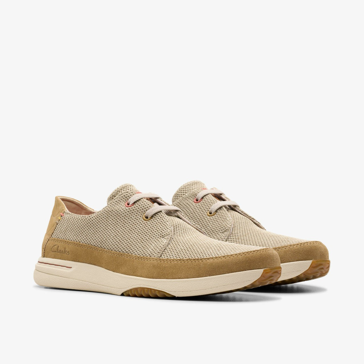 Easeway Lace Sand Combination - Clarks Men