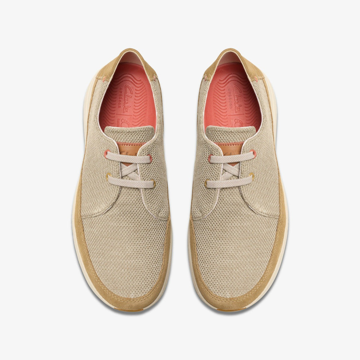 Easeway Lace Sand Combination - Clarks Men