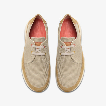 Easeway Lace Sand Combination - Clarks Men