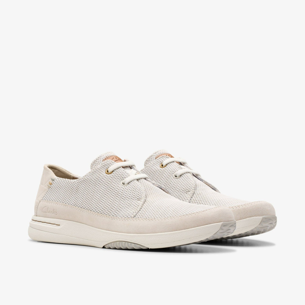 Easeway Lace White Combination - Clarks Men
