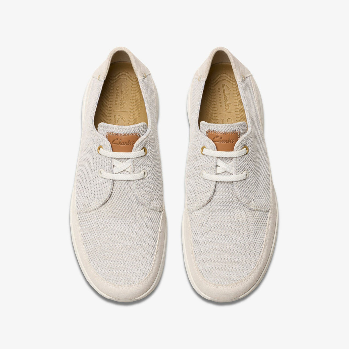 Easeway Lace White Combination - Clarks Men