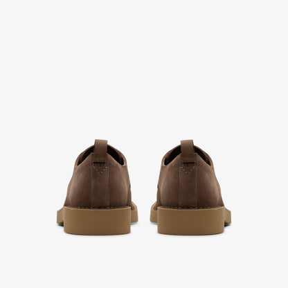 Martock Lace Brown Suede - Clarks Men