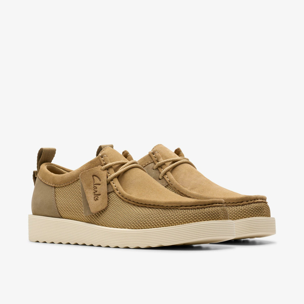 Wallabee FTR 2 Lo Dark Sand Combination - Clarks Men
