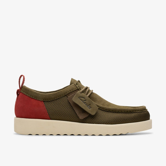 Wallabee FTR 2 Lo Olive Combination - Clarks Men