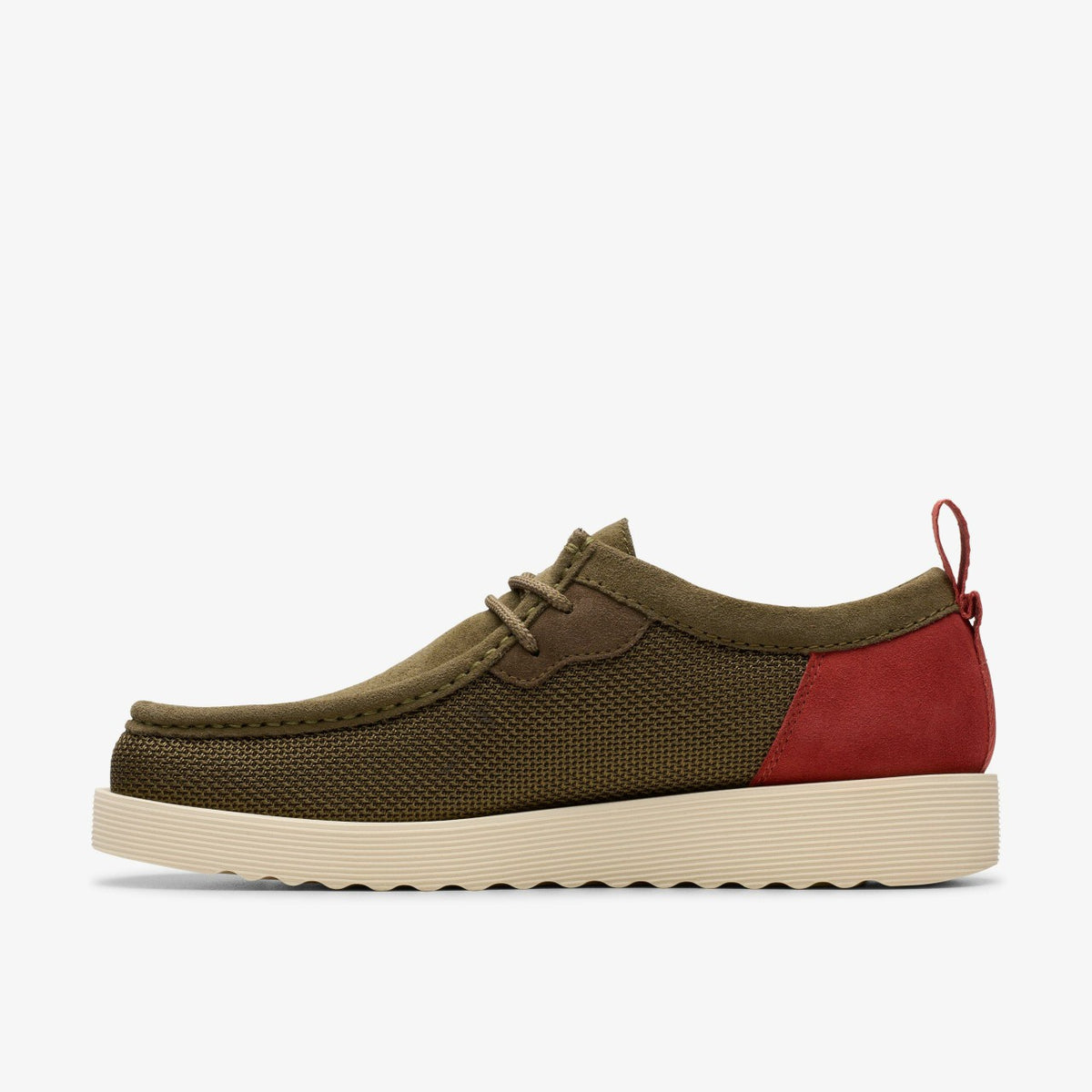 Wallabee FTR 2 Lo Olive Combination - Clarks Men