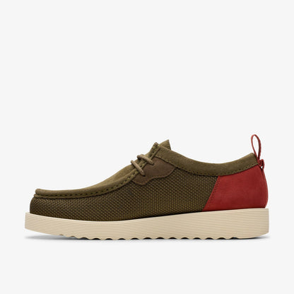 Wallabee FTR 2 Lo Olive Combination - Clarks Men