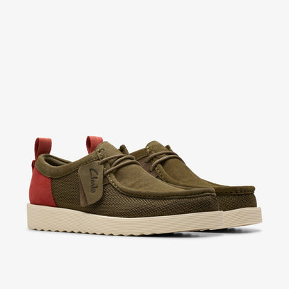Wallabee FTR 2 Lo Olive Combination - Clarks Men