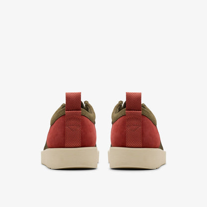 Wallabee FTR 2 Lo Olive Combination - Clarks Men
