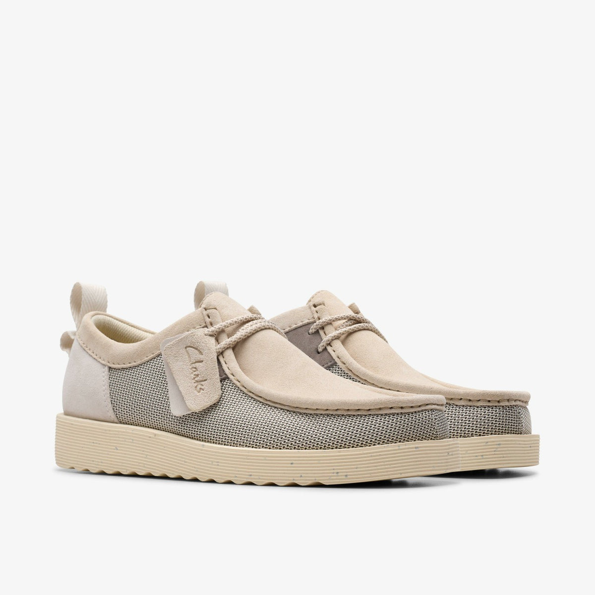 Wallabee FTR 2 Lo White Combination - Clarks Men