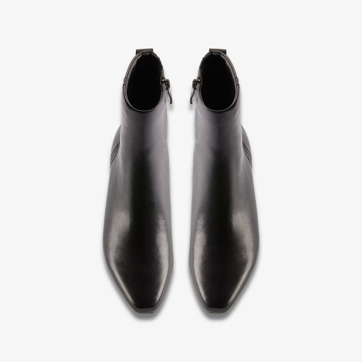 Edina Up Black Leather - Clarks Women