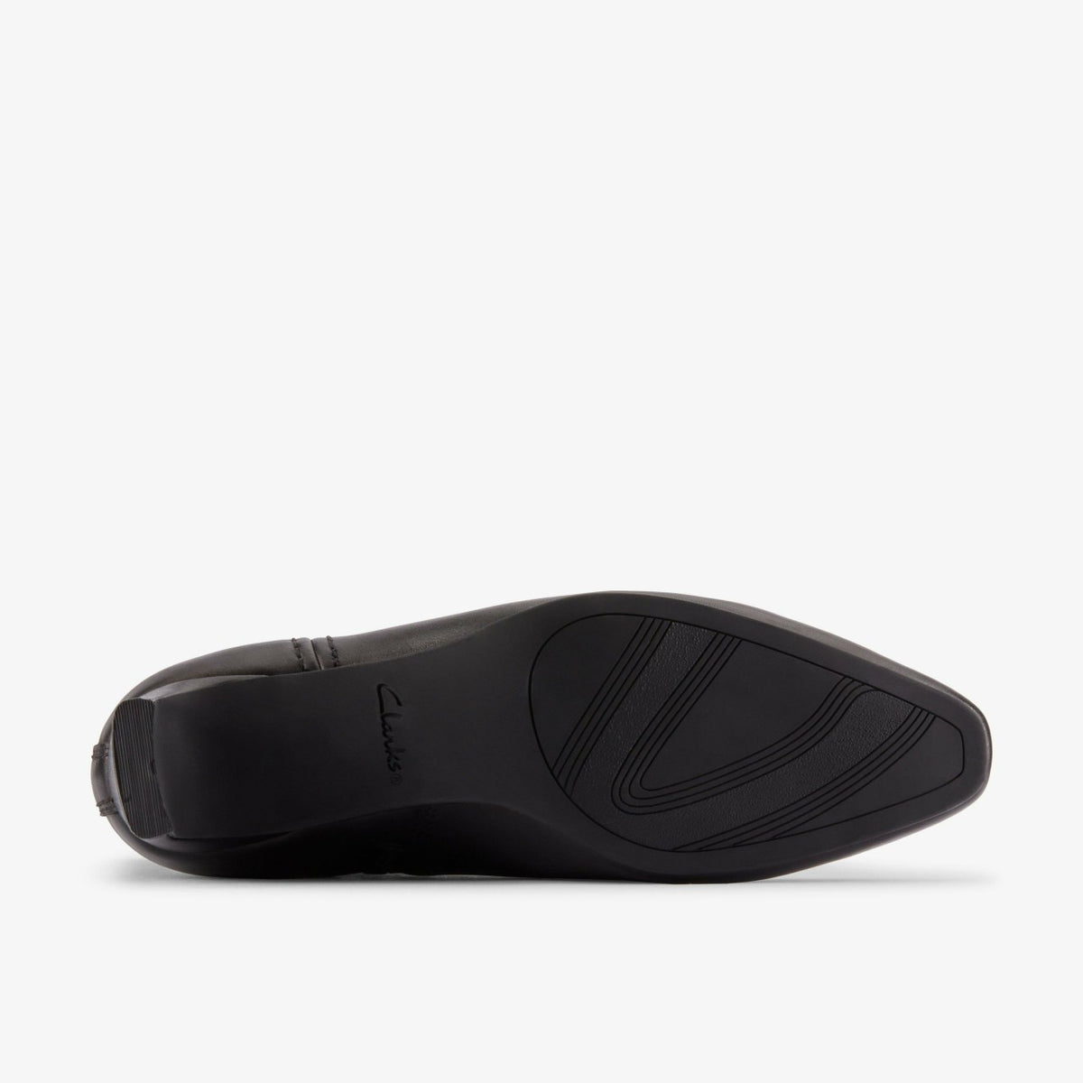 Edina Up Black Leather - Clarks Women