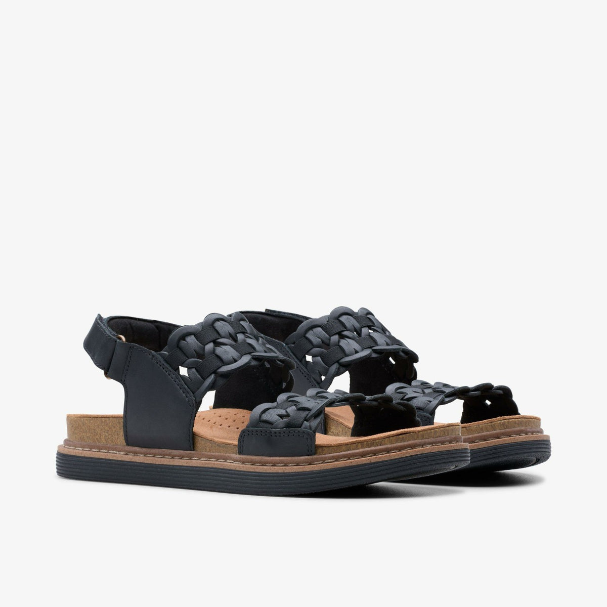 Arwell Glide Black Combination - Clarks Women