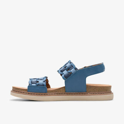 Arwell Glide Blue Combination - Clarks Women