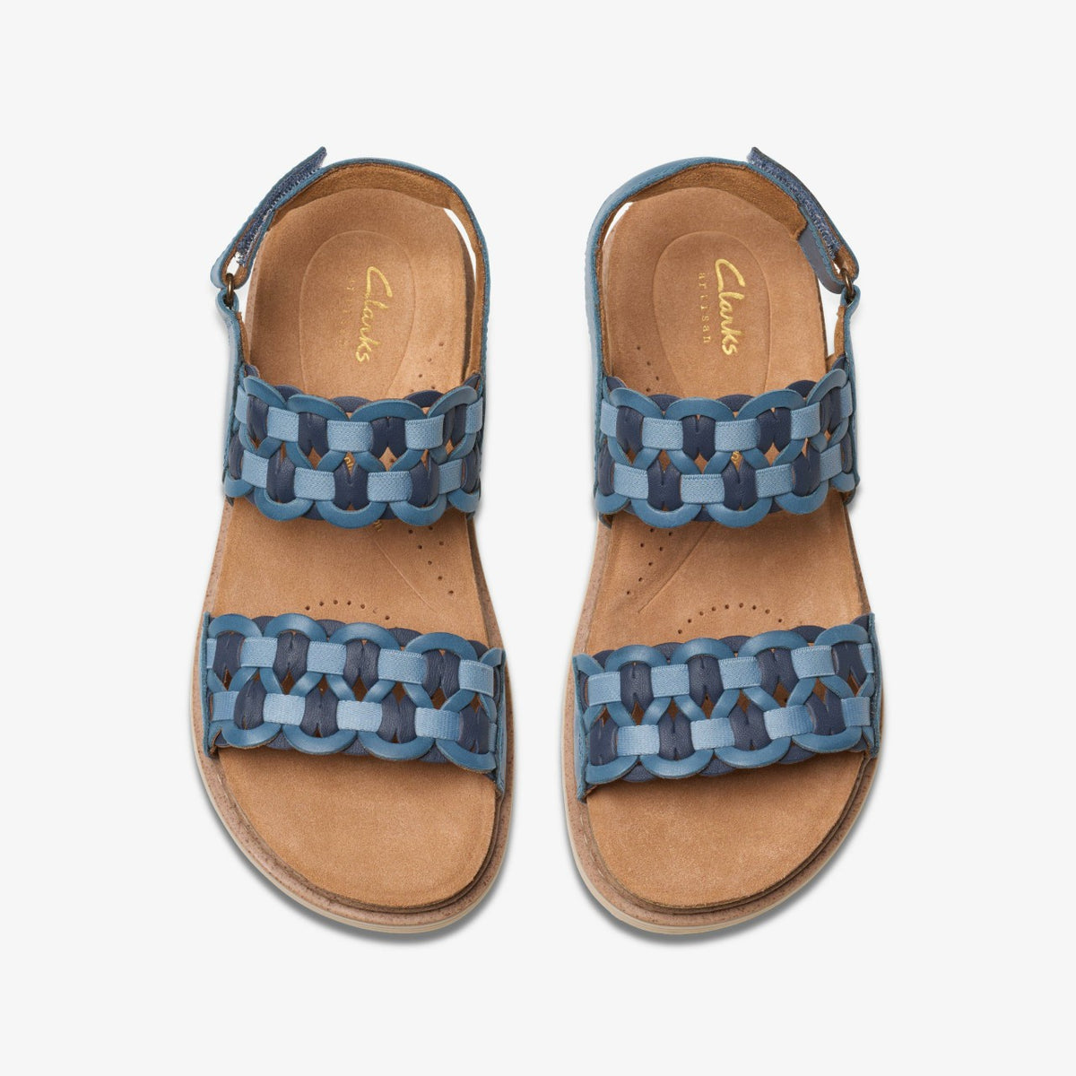 Arwell Glide Blue Combination - Clarks Women