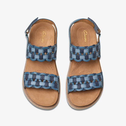 Arwell Glide Blue Combination - Clarks Women