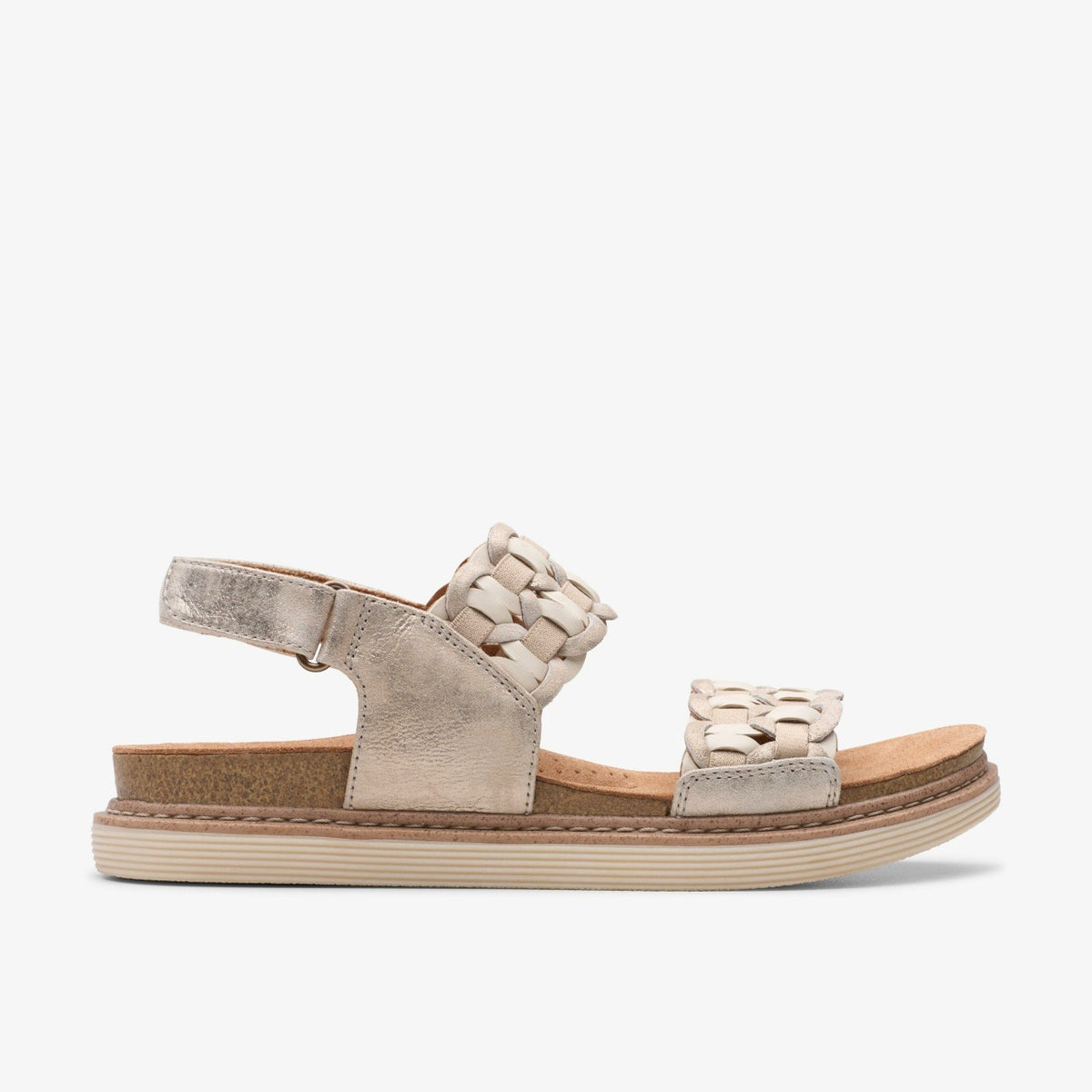 Arwell Glide Metallic Combination - Clarks Women