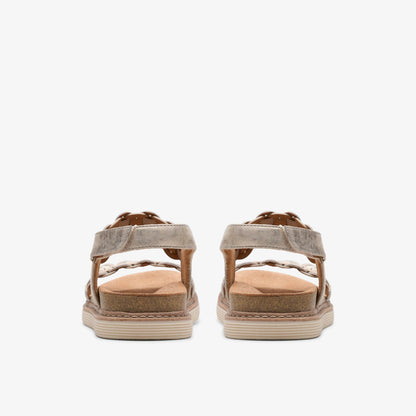 Arwell Glide Metallic Combination - Clarks Women