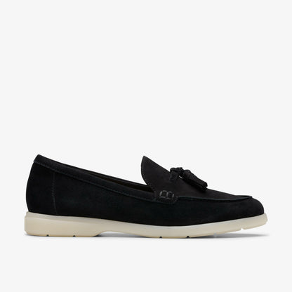 Narini Edge Black Suede - Clarks Women