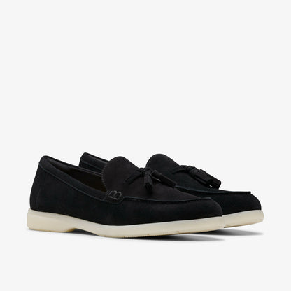 Narini Edge Black Suede - Clarks Women