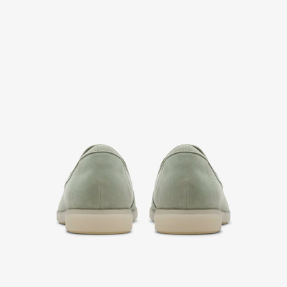 Narini Edge Light Green Suede - Clarks Women