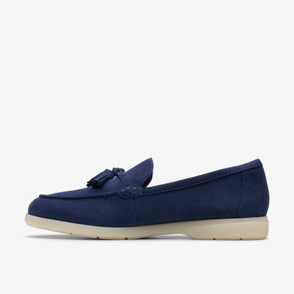 Narini Edge Navy Suede - Clarks Women